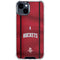 NBA Houston Rockets Jersey iPhone 14 Clear Case